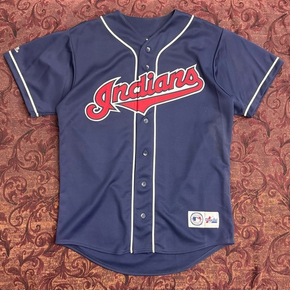 MLB Other - VTG Cleveland Indians Majestic MLB Jersey